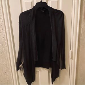 Rock & Republic Size XSmall Black Cardigan Wrap